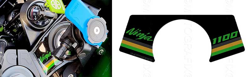 モトグラフィックスの Ninja1100SX（25/26）用ボディパッド4種がネクサスから発売！ 記事5