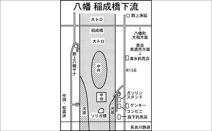 長良川郡上漁協管内の渓流釣り場ガイド【岐阜】本流アマゴ好ポイント紹介