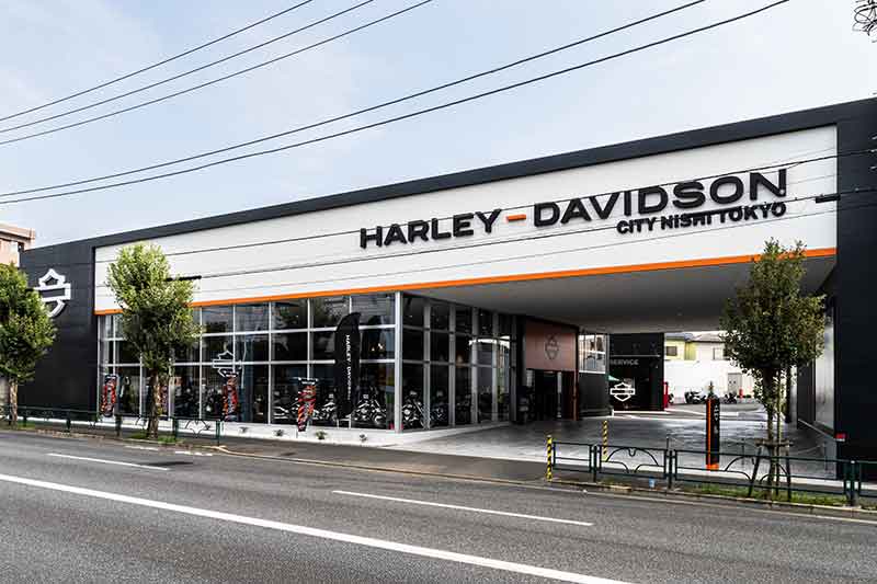 【ハーレー】都内最大の新世代型店舗「ハーレーダビッドソンシティ/西東京店」が7/12に移転オープン! 記事1