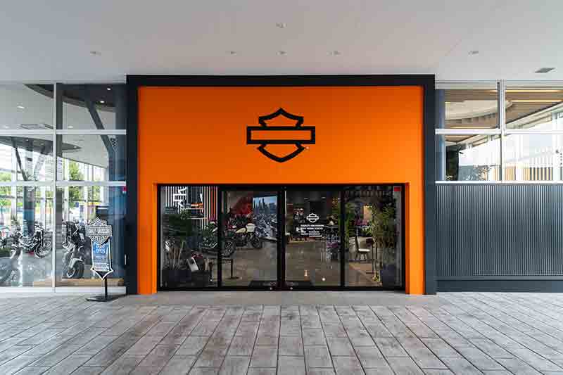 【ハーレー】都内最大の新世代型店舗「ハーレーダビッドソンシティ/西東京店」が7/12に移転オープン! 記事2