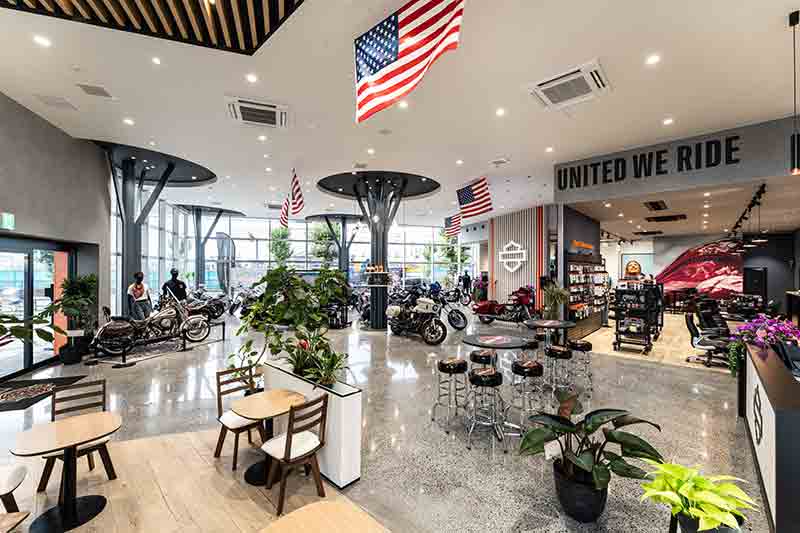 【ハーレー】都内最大の新世代型店舗「ハーレーダビッドソンシティ/西東京店」が7/12に移転オープン! 記事5