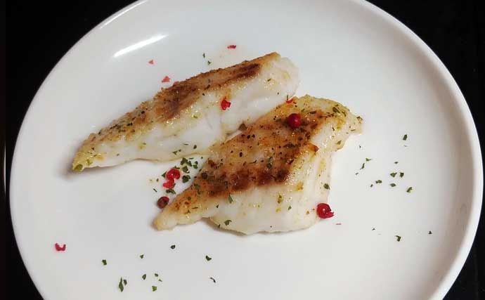 釣魚で作る「本格イタリアン」レシピ：マダイのバター焼き　レモンでさっぱりと