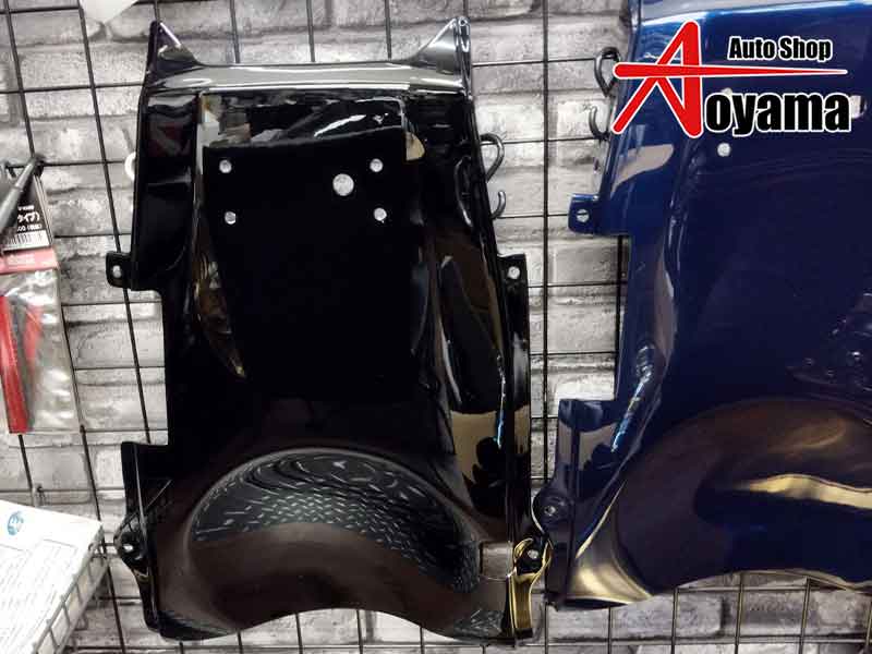 オートショップアオヤマの CB1300SF／SB用 フェンダーレスキットロングパネルに新色「グラファイトブラック」が登場！ メイン
