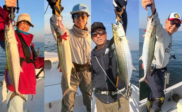 【沖のルアー釣果速報】伊勢湾のオフショアゲームでサワラ連発＆マゴチ船中20匹と絶好調！（愛知）