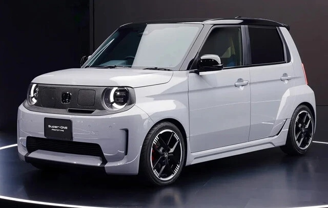 【第6位】ホンダ スーパーワンプロトタイプ　遊び心と走りの楽しさを詰め込んだ、ホンダらしさ全開の超ギンギン軽EV。気になる発売は2026年を予定とのこと