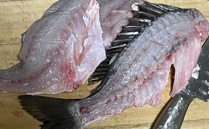 初めて釣った良型キビレで作る「鯛雑炊」レシピ　頑張って作ったのに味がしない？