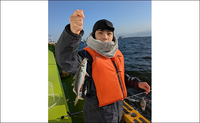 関東エリアの【船釣り特選釣果】ヤリイカ本格化　多点掛け連発で船中トップ48匹