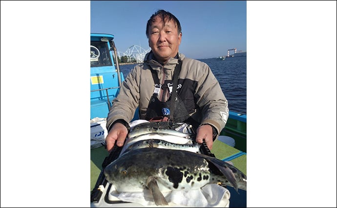 関東エリアの【船釣り特選釣果】ヤリイカ本格化　多点掛け連発で船中トップ48匹