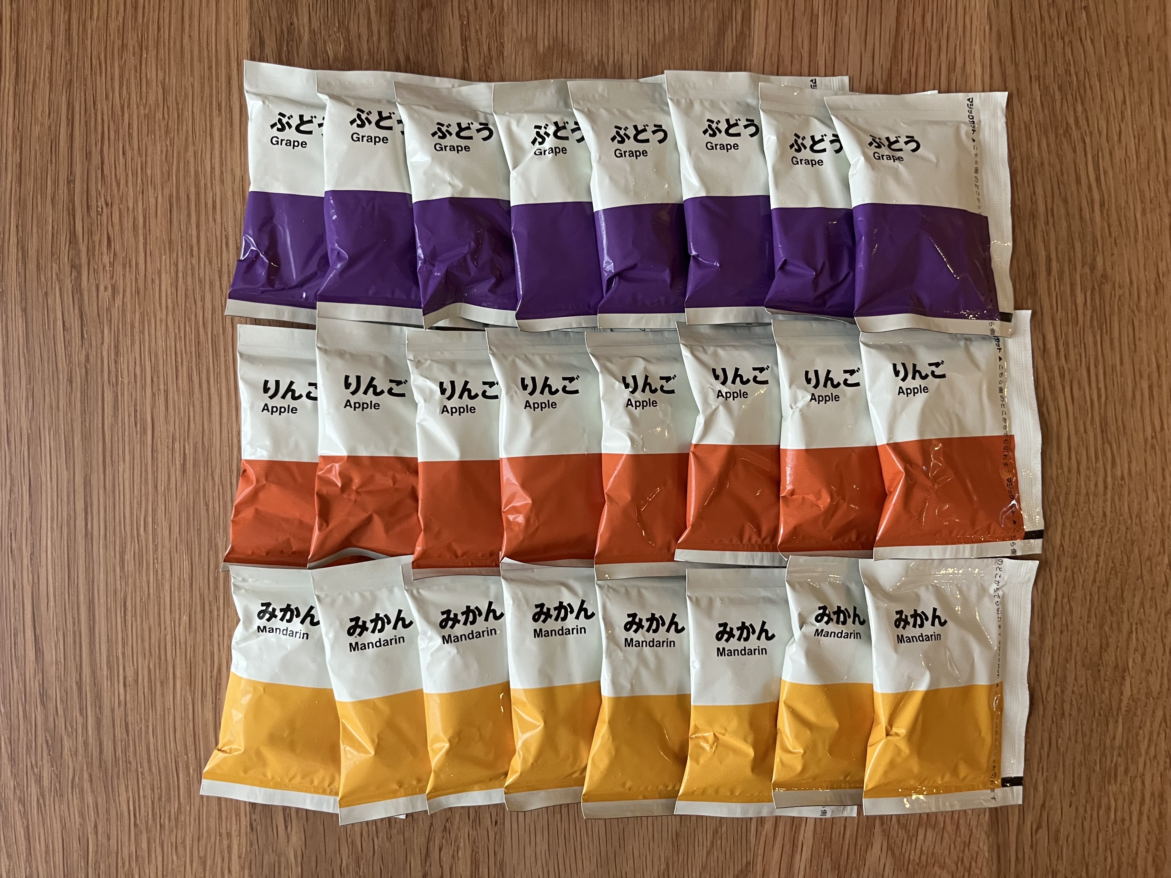 「爽やかでヘルシー!」【無印良品】栄養補給にもおすすめのゼリーを食べ比べてみた