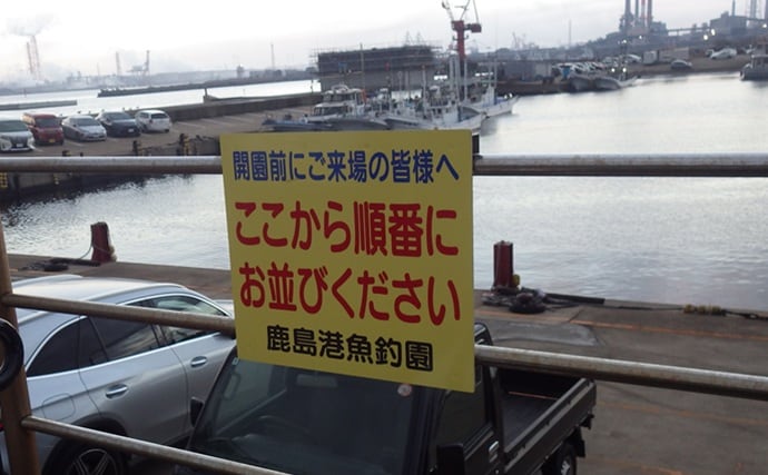 鹿島港サヨリ釣りで本命4匹と苦戦【茨城】まきエサワークとアワセが重要か