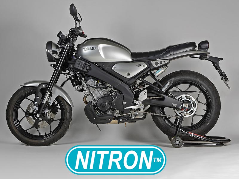 マシンとの一体感が高まるストリート仕様！ナイトロンからヤマハ XSR125 用に2タイプのリアショックが登場　メイン