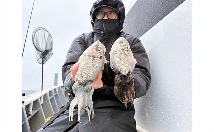 底物五目釣りでレア魚『カケハシハタ』が浮上！【船のエサ釣り最新情報／愛知・静岡】