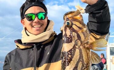 底物五目釣りでレア魚『カケハシハタ』が浮上！【船のエサ釣り最新情報／愛知・静岡】