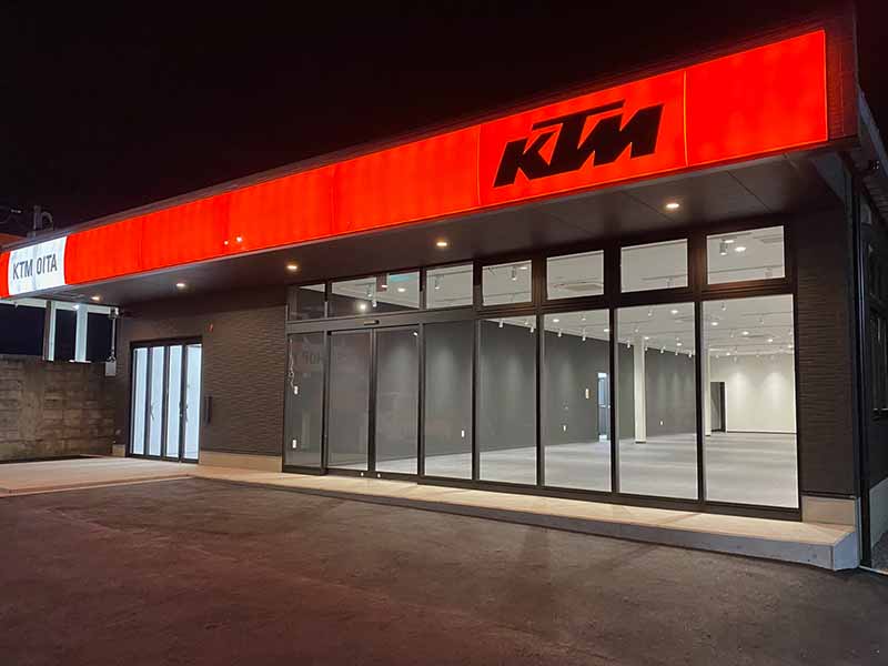 【KTM】正規ディーラー「KTM 大分」が2/14にリニューアルオープン！ メイン