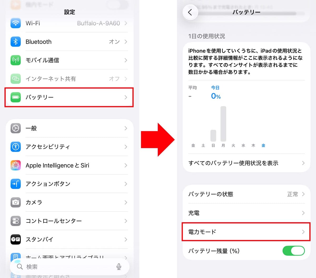 もうバッテリーの節約で悩まない! iOS 26なら「適応型電力制御」をオンにするだけでOK!!の画像3