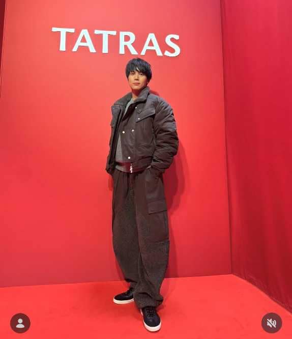 Instagram:中川大志(@taishi_nakagawa_official)より