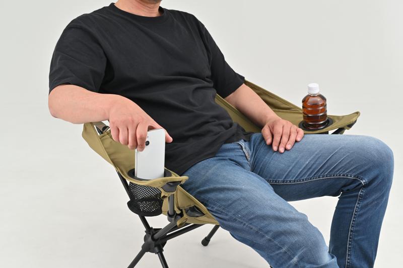 クラウドファンディングにて目標金額の約600%を達成!軽さとコンパクトさに「ちゃんと休める」をプラスしたデイトナのワイドレストチェアが登場