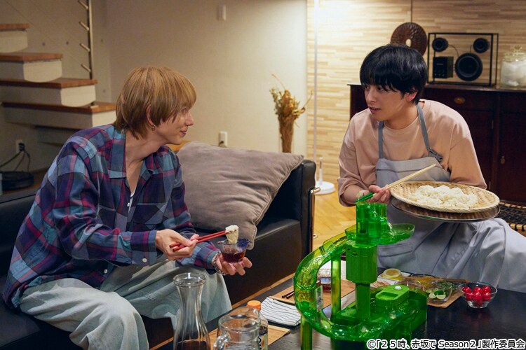 俳優同士の恋「恋人ならではの悩みも」駒木根葵汰＆新原泰佑 大人気BLドラマ続編：２５時、赤坂でSeason２