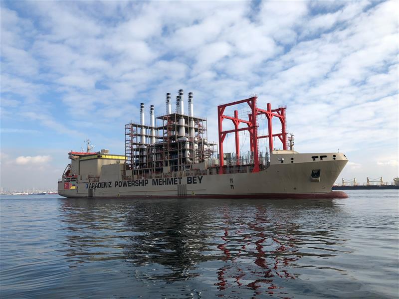 「海に浮かぶ発電所」で電力供給　商船三井がアフリカで発電船事業　画像１