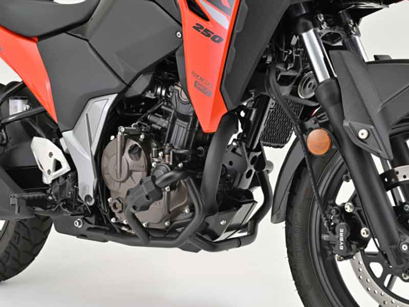 デイトナから Vストローム250SX(’23)用「パイプエンジンガード Upper/Lower」が発売! 記事7