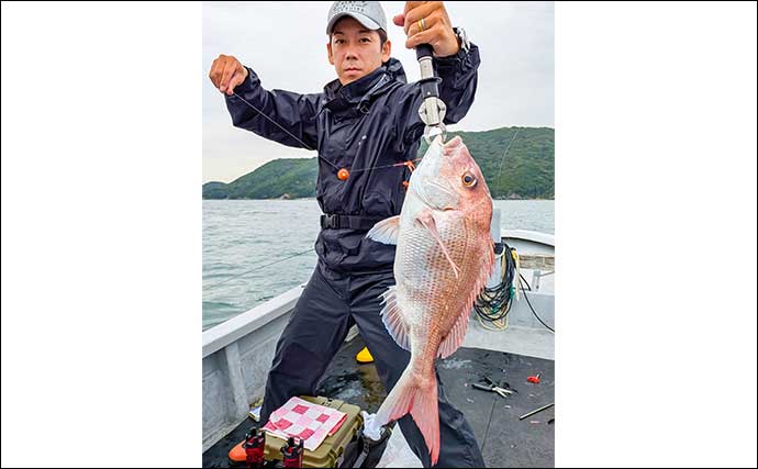 「浅場攻略の決め手は3本バリ！」鳥羽湾タイラバで50cm超えマダイ登場【三重】