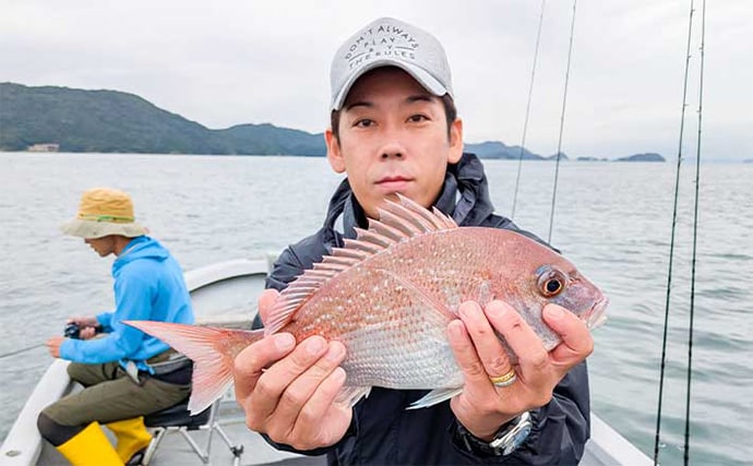「浅場攻略の決め手は3本バリ！」鳥羽湾タイラバで50cm超えマダイ登場【三重】