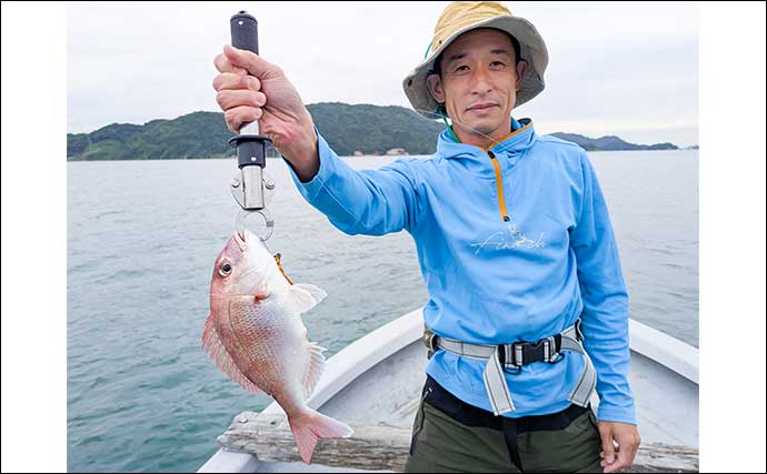 「浅場攻略の決め手は3本バリ！」鳥羽湾タイラバで50cm超えマダイ登場【三重】