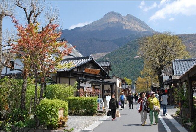 湯布院 街並み 湯布院 街並み