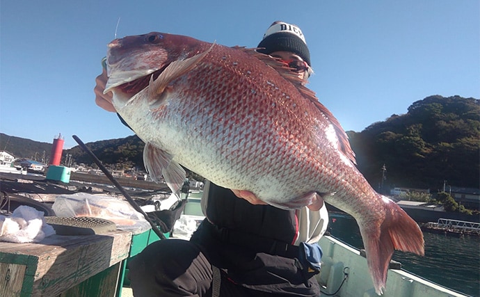 「串本カセ釣りのポテンシャルが炸裂！」 40〜60cmの良型マダイ16匹と大爆釣