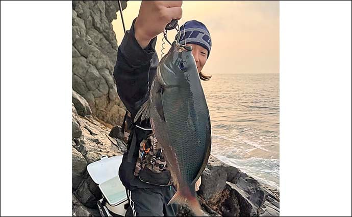 「磯フカセ釣りで95cmヒラマサ獲った！」竿が破損しながらも渾身のファイト【長崎】