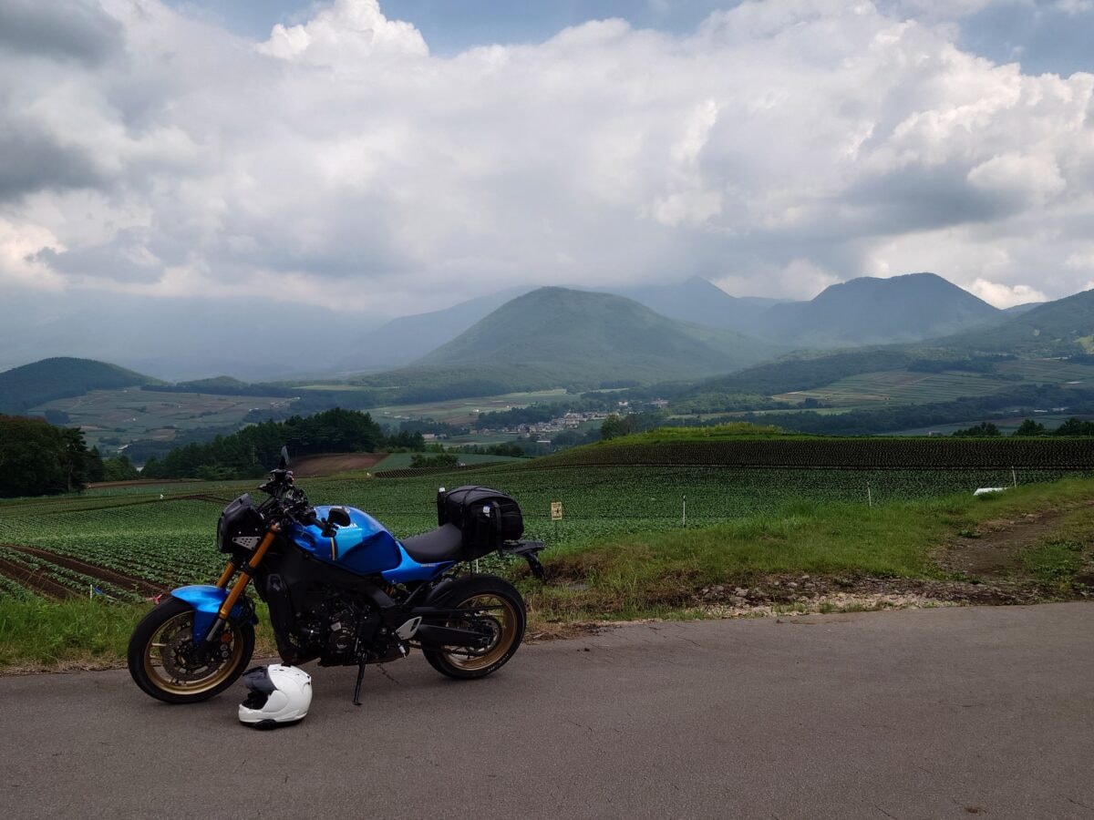 バイクと風景
