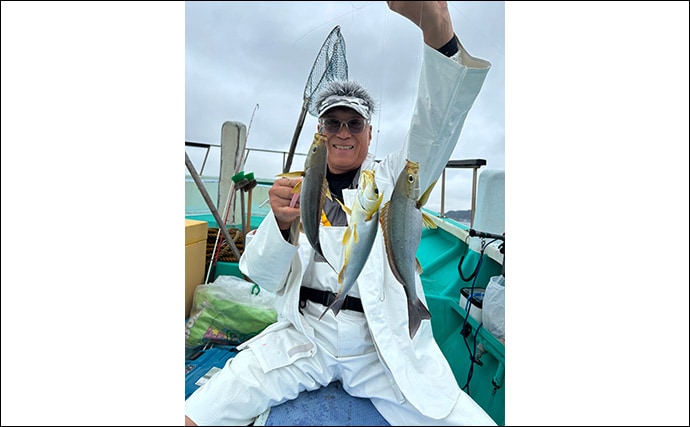 「シマアジ出るか！？」南房シマアジ五目釣りで多彩釣果【安田丸】仕掛け微調整が奏功