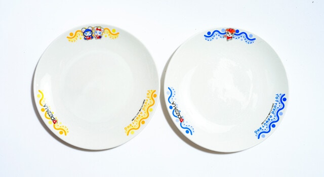 とっとこハム太郎のお皿