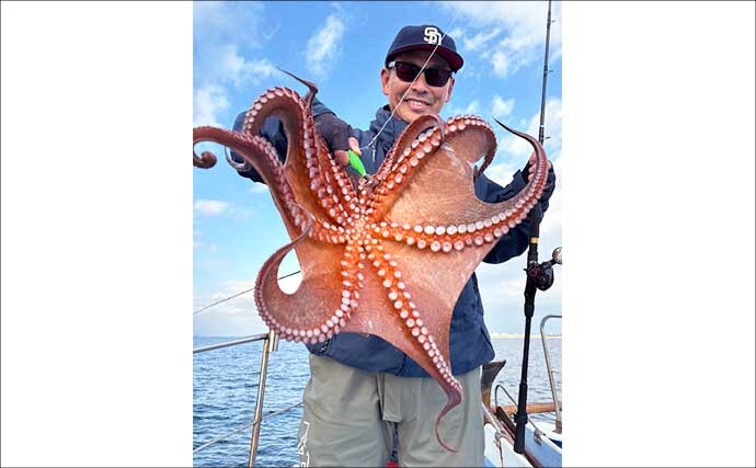 【沖釣り釣果速報】底物五目でアマダイ・オニカサゴ好調！各地でヒラメ＆コウイカも上向き（愛知・静岡）