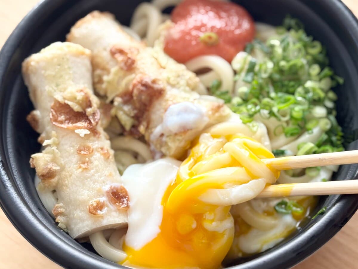 「これスゲェ」「常設にして」【ローソン】“お店の味”がする新作うどん