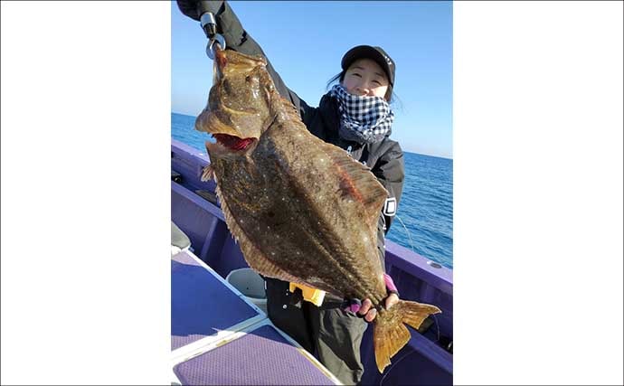 船泳がせ釣りで4kg超大型ヒラメが次々浮上！【千葉・大原】イワシ接岸でチャンス拡大中