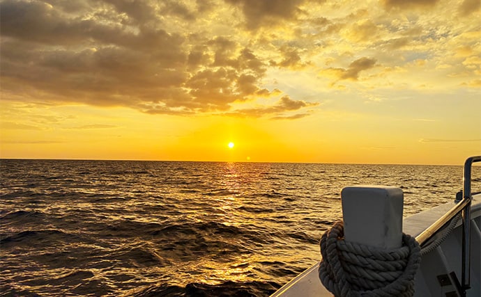 御前崎沖ジギングでカンパチ連発！【静岡】潮緩でも重いジグが的中