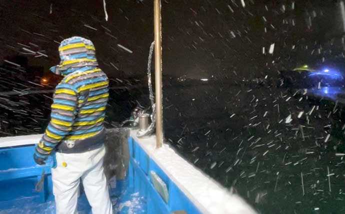 富山湾のスルメイカがノッコミ間近か　「スルメタル」で2桁釣果達成！