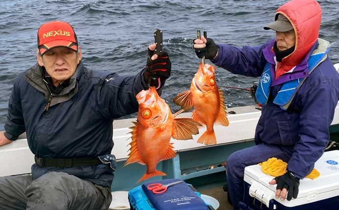 良型チカメキントキでクーラー満タン！沖五目釣りが好調キープ【船釣り最新情報・福岡】