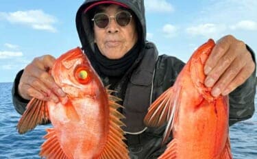 良型チカメキントキでクーラー満タン！沖五目釣りが好調キープ【船釣り最新情報・福岡】