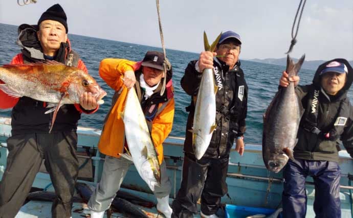 良型チカメキントキでクーラー満タン！沖五目釣りが好調キープ【船釣り最新情報・福岡】