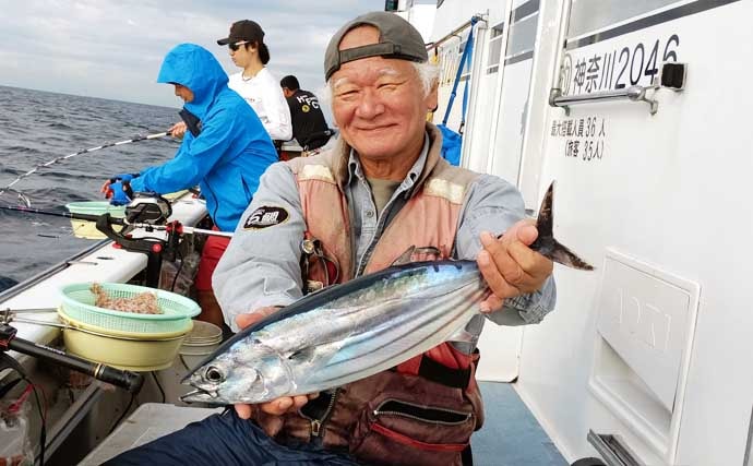 「今季最大61.3kg級も浮上!」相模湾のキハダ&カツオ釣りで特大キハダマグロ好捕【神奈川】