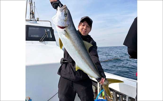 【沖釣り釣果速報】玄界灘の落とし込み釣りでヒラマサ110cm浮上！船中で青物50尾超えも（福岡）