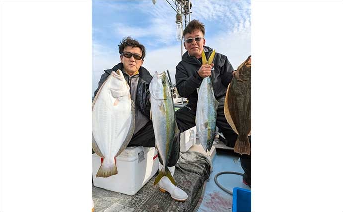 【沖釣り釣果速報】玄界灘の落とし込み釣りでヒラマサ110cm浮上！船中で青物50尾超えも（福岡）