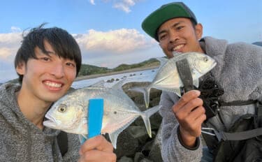 秋のメッキゲームで良型が入れ食い！【和歌山・南紀白浜】ミノー＆ボトムワインドに好反応
