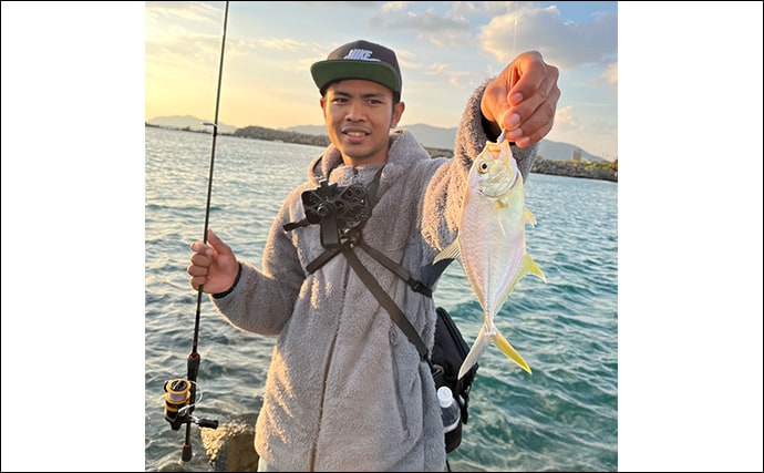 秋のメッキゲームで良型が入れ食い！【和歌山・南紀白浜】ミノー＆ボトムワインドに好反応