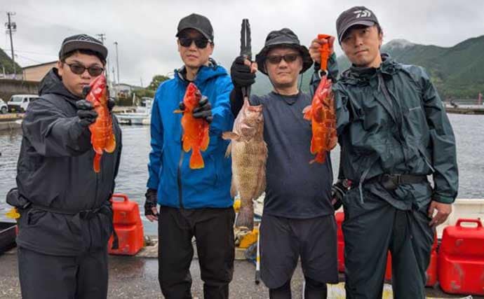 【沖のルアー釣果速報】ティップランでアオリイカ船中23匹！サオ頭は7匹をマーク（三重）