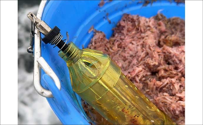 「まきエサは魚を集める物ではない？」シマアジ釣りにおけるまきエサの目的と制御方法を解説