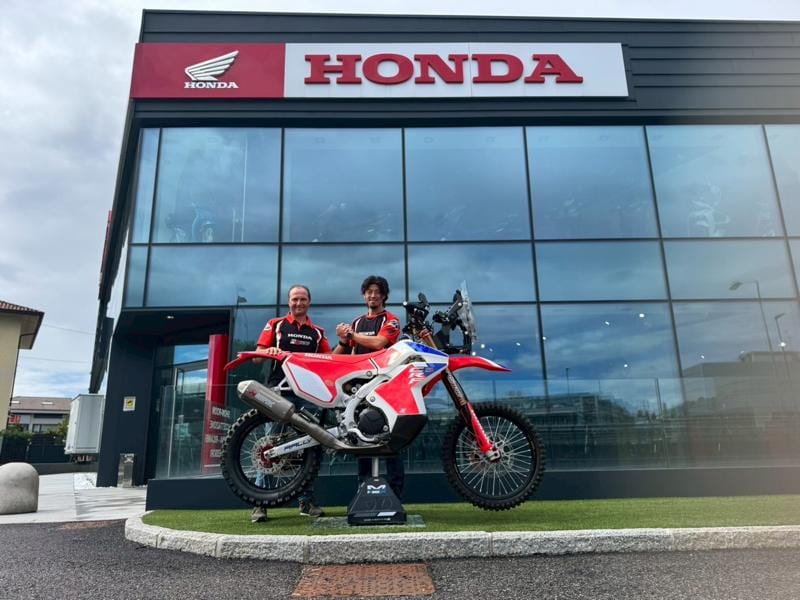 藤原慎也、ホンダCRF450
