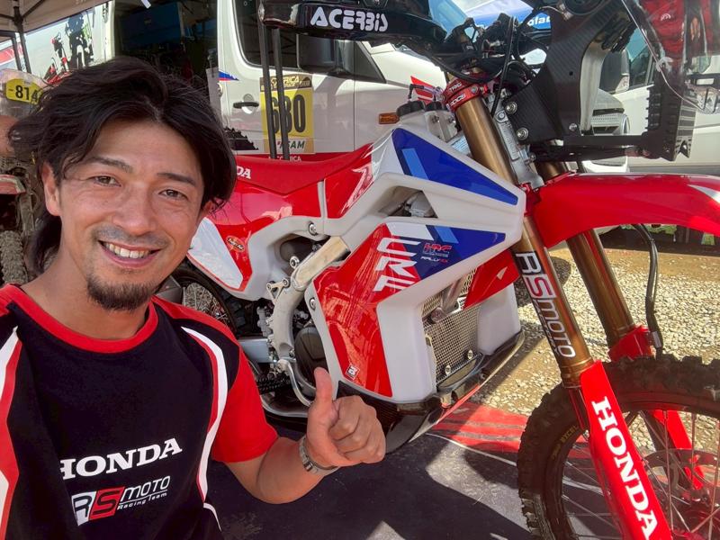 藤原慎也、ホンダCRF450